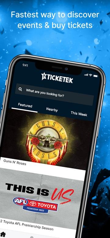 ticketek au下载app