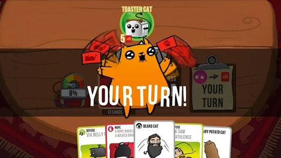 Netflix爆炸猫游戏版(Exploding Kittens)