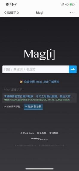 magi搜索引擎