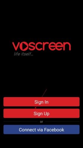 voscreen怎么注册