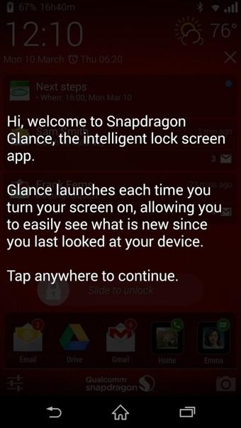 Snapdragon Glance