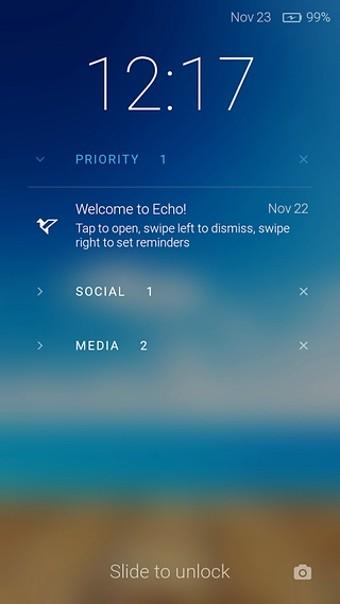 回声锁屏(Echo Notification Lockscreen)