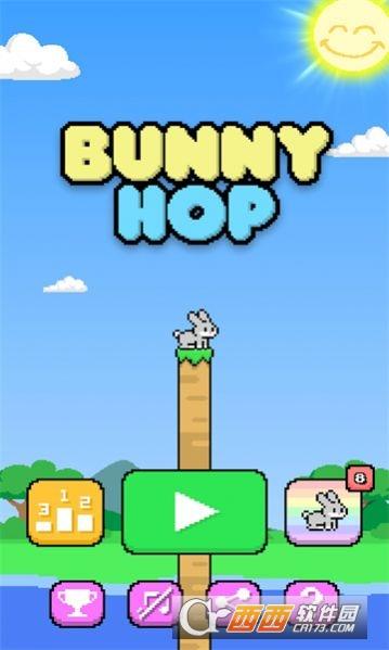 卡在墙里的兔子警官游戏(Bunny Hop)