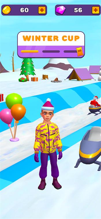 雪上公园(Aquapark Fun: Snow Park.io)