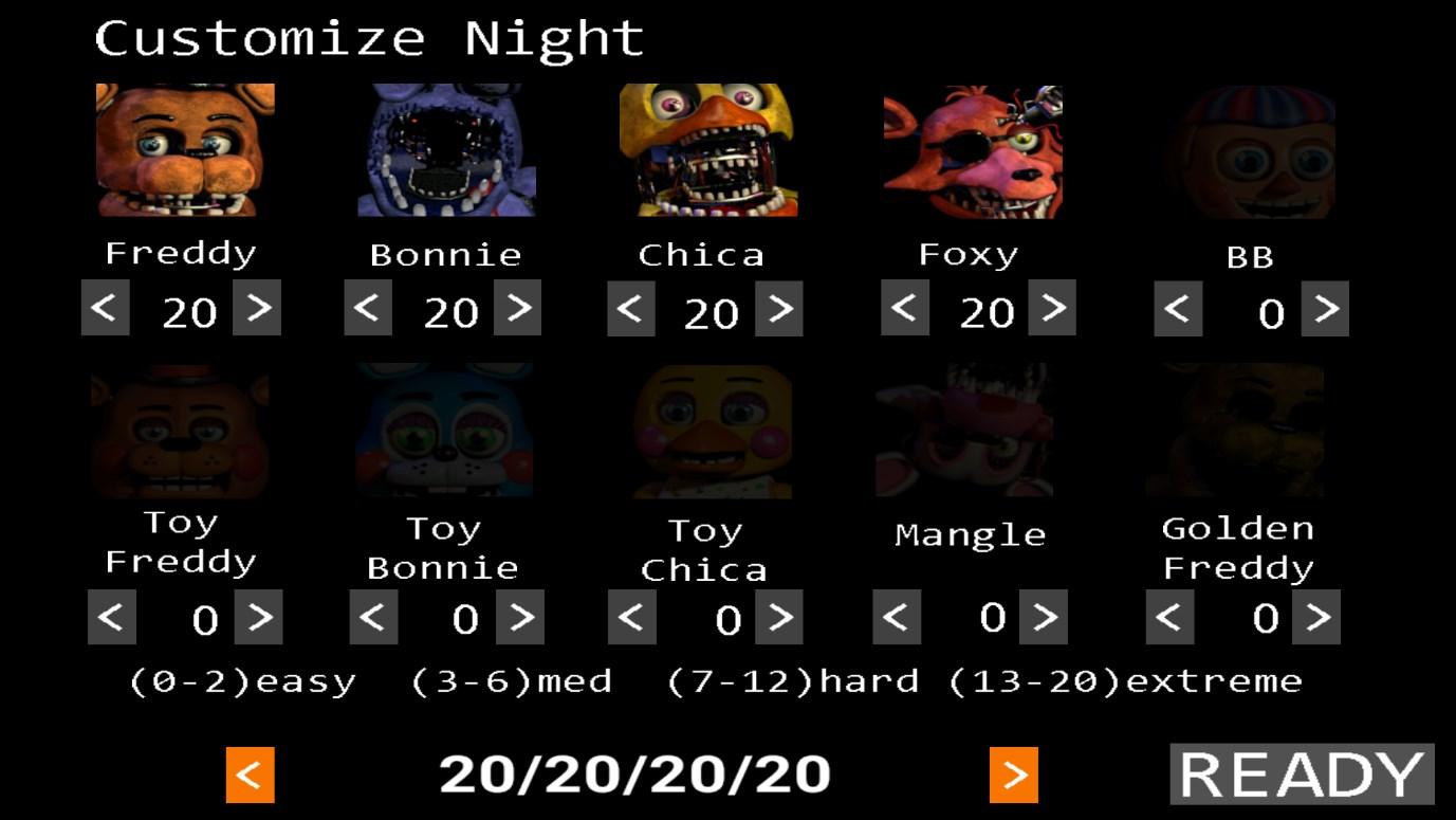 玩具熊的五夜后宫2之定制之夜官方版Five Nights at Freddys 2