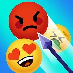 表情包弓箭手最新版(Emoji Archer)