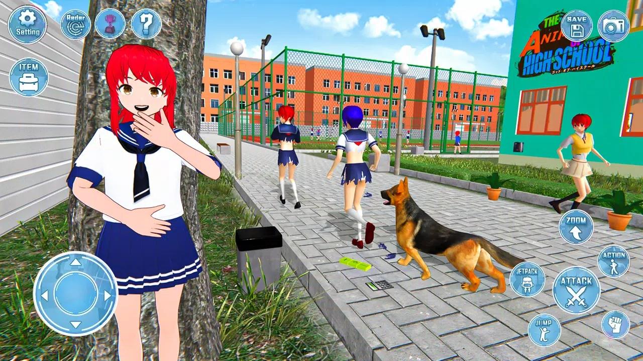 动漫女高中生3D游戏官方版Anim School Girl Simulator