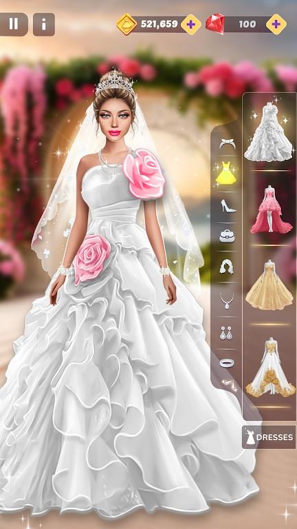 时尚化妆婚礼游戏Wedding Dress Up