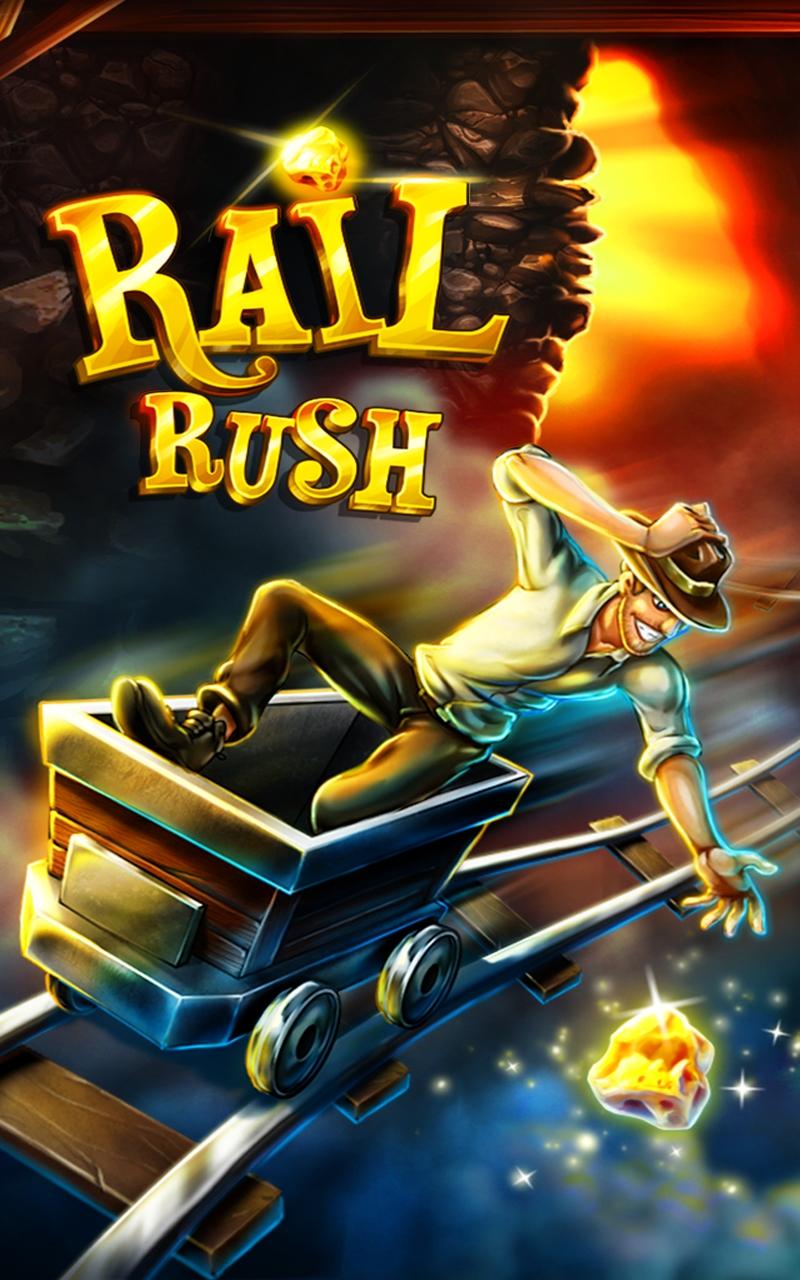 矿路跑酷最新版(Rail Rush)