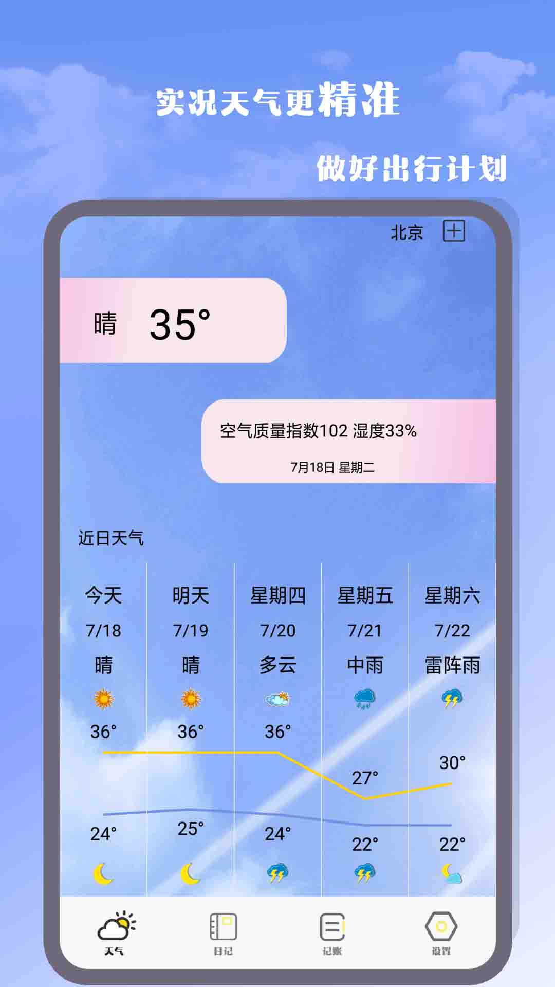 气象雷达大师app免费下载最新版