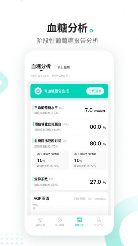 硅基动感血糖测量app手机版