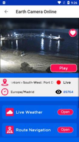 全球实况摄像头高清沙滩APP中文免费版2024（Earth Camera）