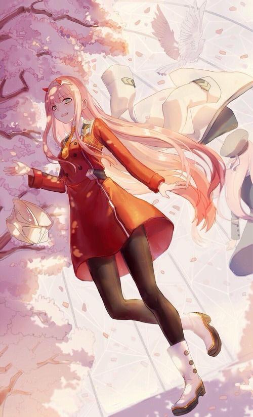 zero two手机壁纸高清竖屏