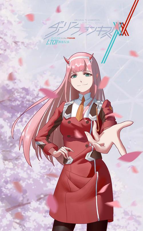 zero two手机壁纸高清竖屏