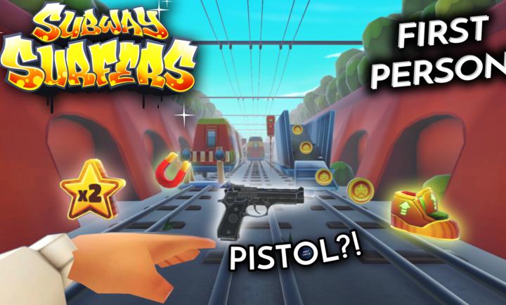 地铁跑酷射击版下载手机版（Subway Surfers FPS）