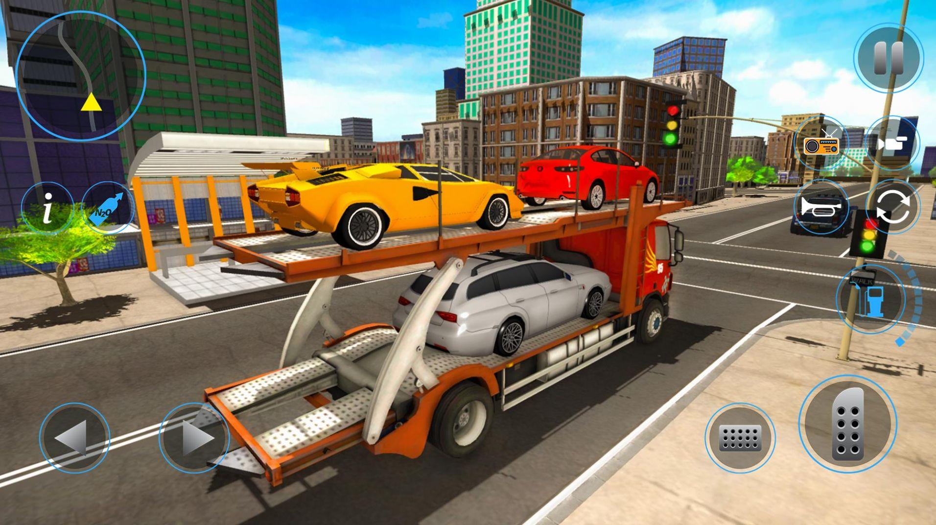 卡车运输驾驶模拟器游戏安卓手机版（Mega Transporter Truck Games）