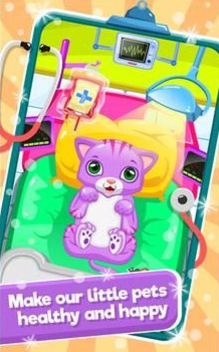 小猫医生宠物兽医游戏官方版（Little Cat Doctor Pet Vet Game）