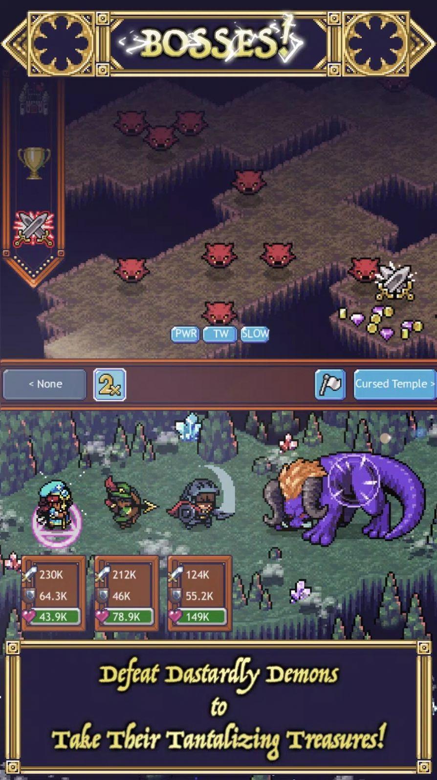 洞穴英雄闲置地牢游戏中文版（Cave Heroes Idle Dungeon Crawler）