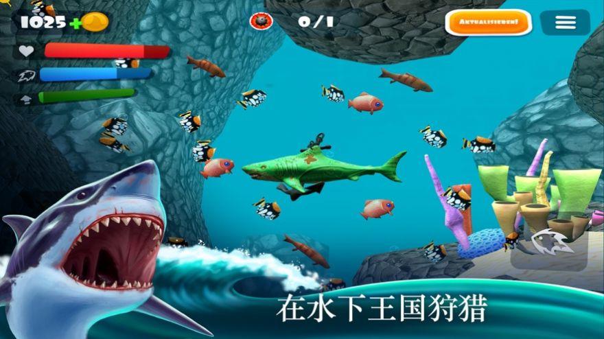 鲨鱼惊魂夜游戏安卓版（Hungry Shark Night）