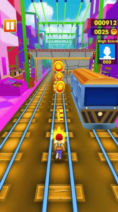 地铁巴士跑步游戏中文版(Subway Bus Train Rush 3D)