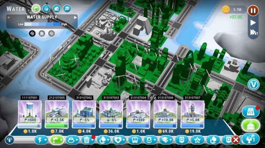 城市景观建造者游戏中文安卓版（Cityscapes Sim Builder）