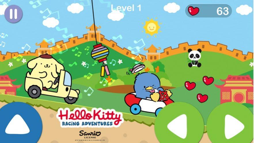 凯蒂猫赛车冒险的游戏下载官方中文版（Hello Kitty Racing Adventures）