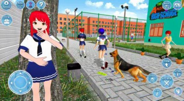 动漫高中女生3D模拟游戏中文版（Anim School Girl Simulator）