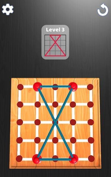 针串拼图游戏手机版下载（Pin String Puzzle）