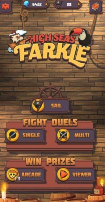 公海法克尔游戏手机版（High Seas Farkle）