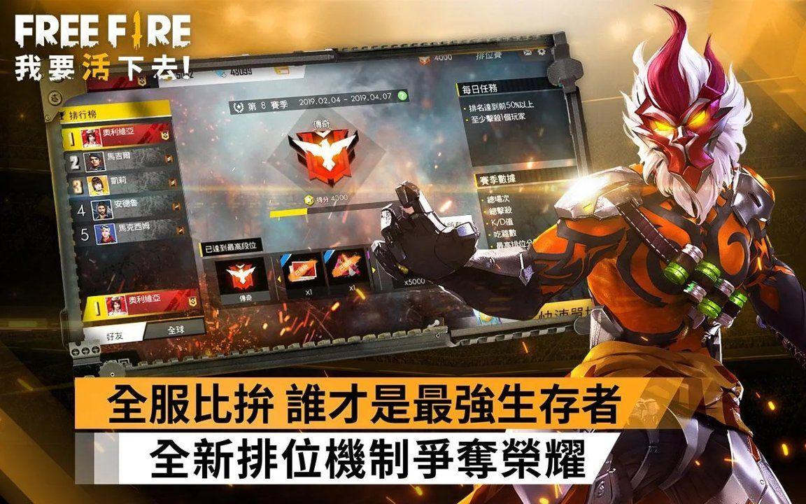 Garena Free Fire国服中文版手游最新版下载