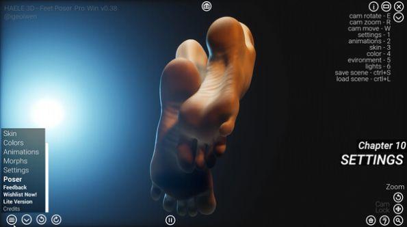 haele 3d feet poser lite游戏中文手机版