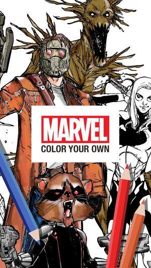 Marvel Color Your Own游戏安卓中文版（抖音毒液游戏）