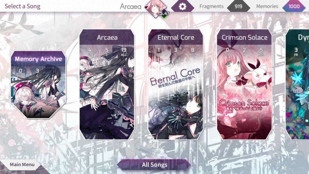 Arcaea2.3.1全曲包人物完整中文版下载