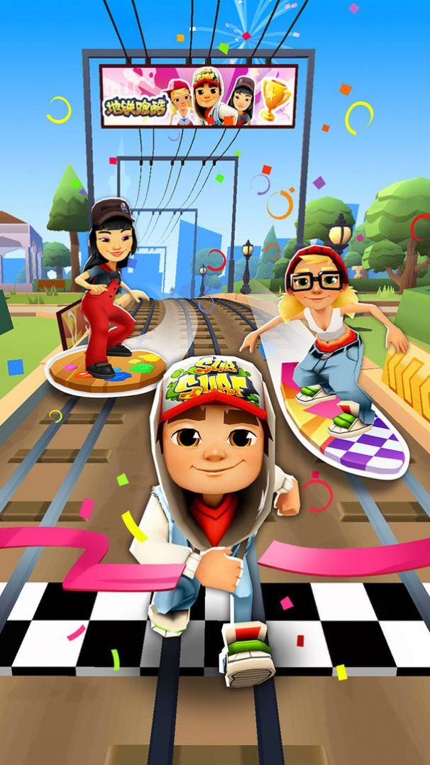 地铁跑酷内置作弊菜单2024中文版(Subway Surf)