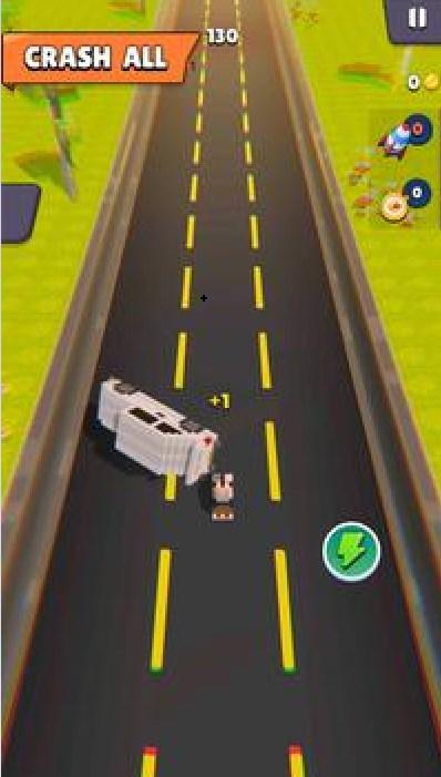 像素车公路赛车手游戏（Blocky cars Traffic Racer）