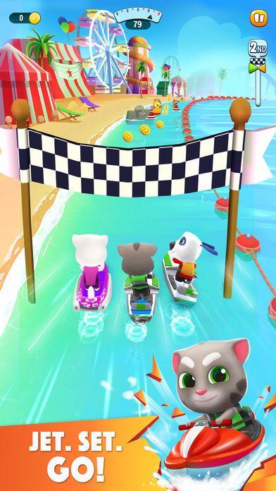 Talking Tom Jetski 2手机中文汉化版下载游戏