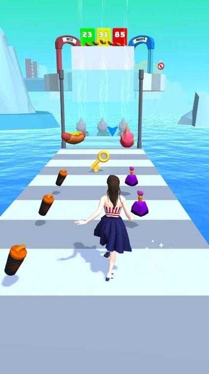 女孩赛跑者3D手机游戏安卓版（Girl Runner 3D）