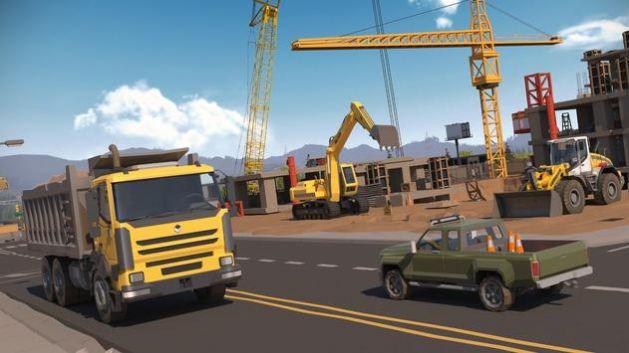 大城市起重机卡车模拟游戏手机版（City Megapolis Crane Truck Sim）