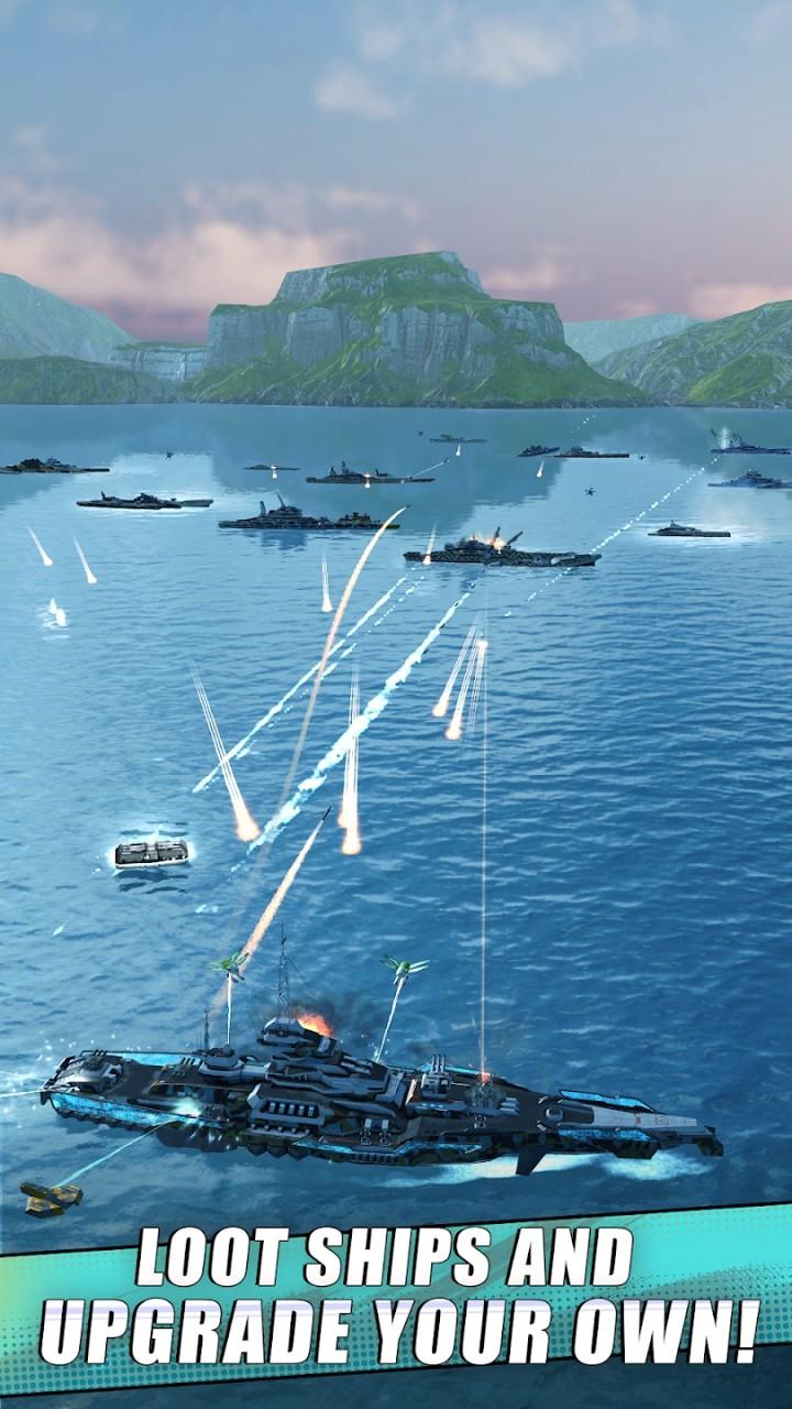 舰队战舰射击游戏安卓版（Idle Fleet Warship Shooter）