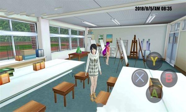 高校女生模拟2024中文游戏手机版