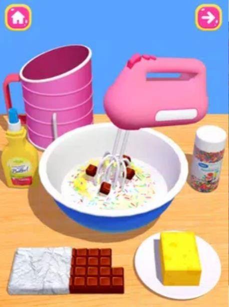 DIY美食蛋糕游戏手机版（CakeGames DIYFoodGames3D）