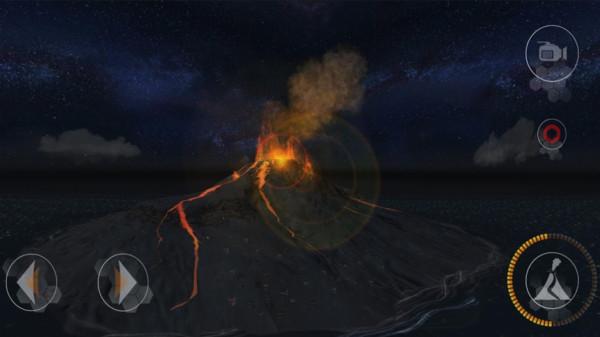 超真实火山爆发模拟器游戏下载手机版最新版