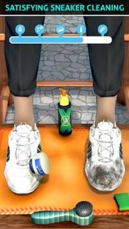 运动鞋清洁模拟器游戏中文版（Sneaker Shoes Clean Simulator）