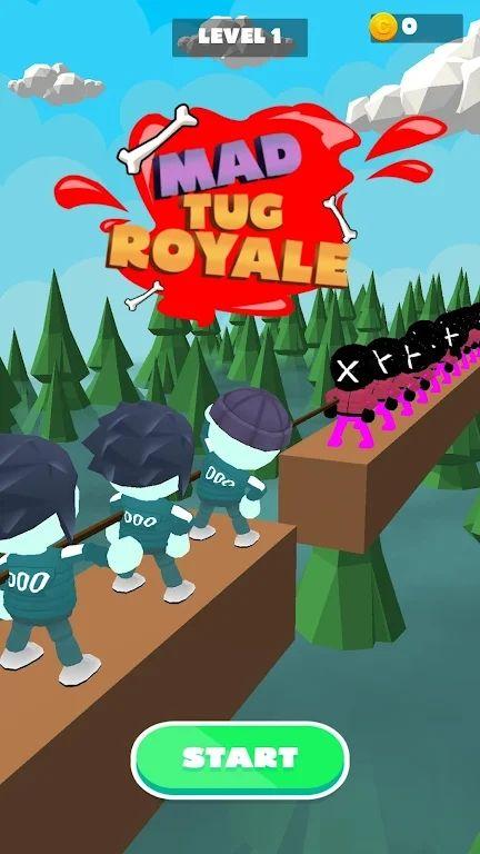 皇家失控拔河官方游戏最新版（Mad Tug Royale）