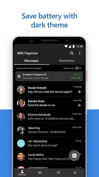 SMS Organizer微软短信管理app 安卓最新版v1.1.269