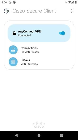 思科Cisco AnyConnect加速器 安卓最新版v5.1.5.56